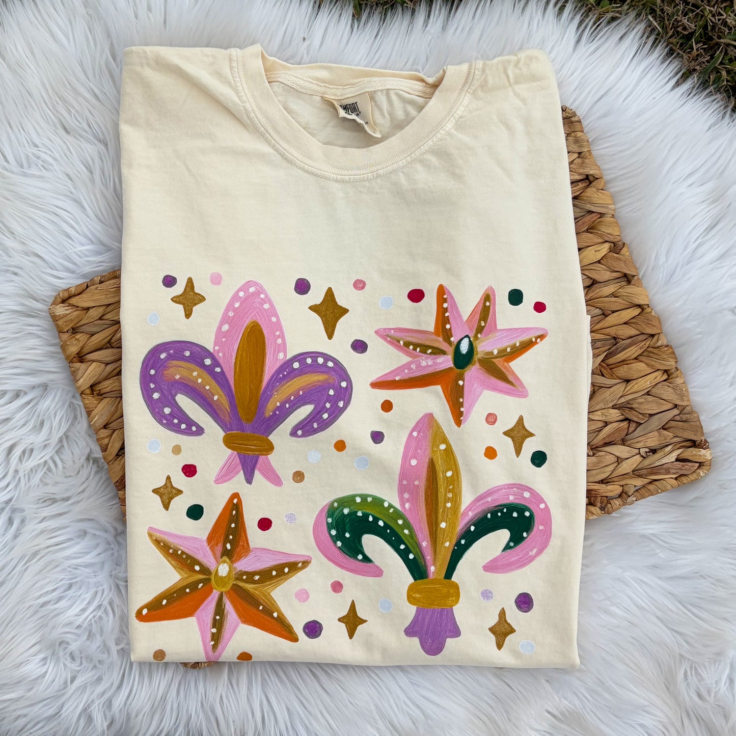Abstract Mardi Gras