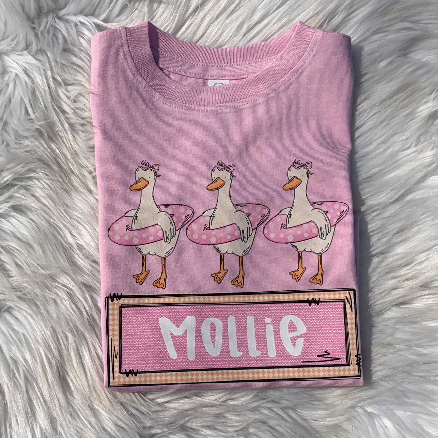 Floatie Goose Name Tee