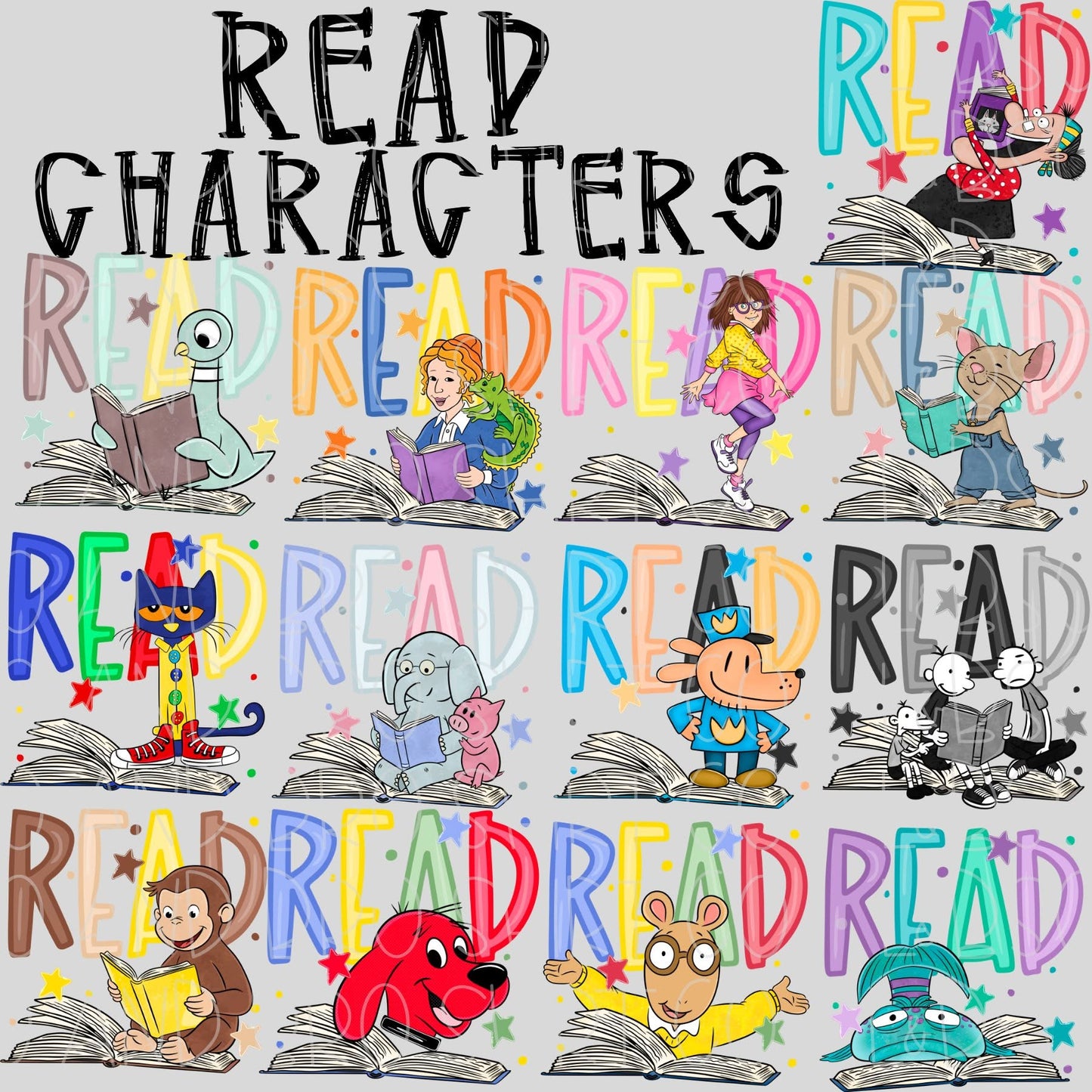 READ Character Tees