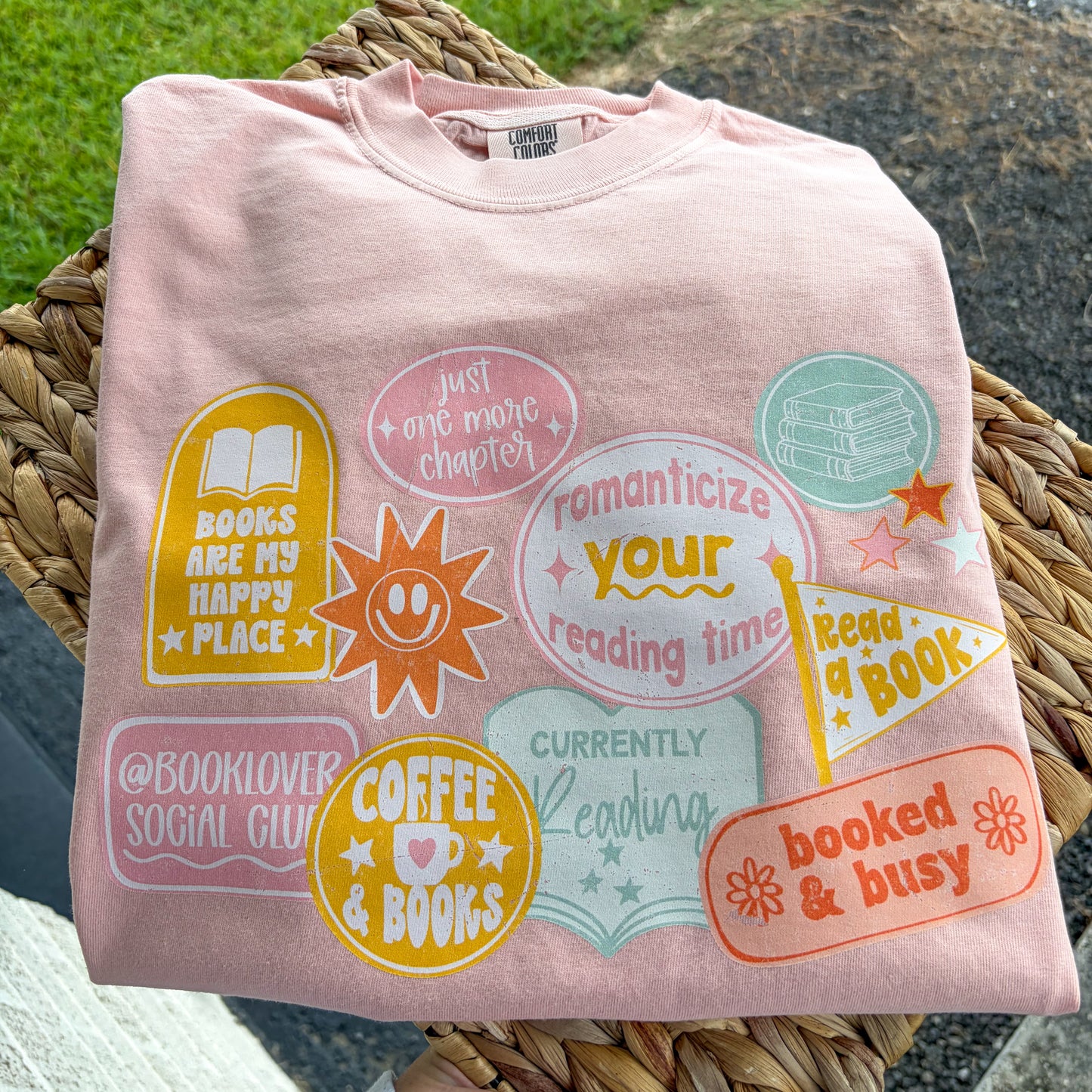 Reading Sticker Tee