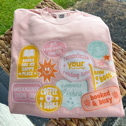 Reading Sticker Tee