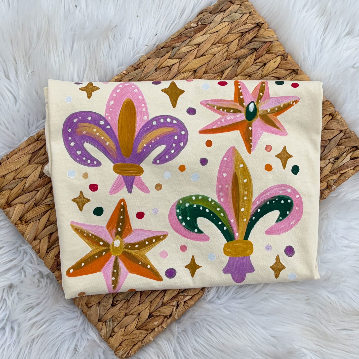 Abstract Mardi Gras