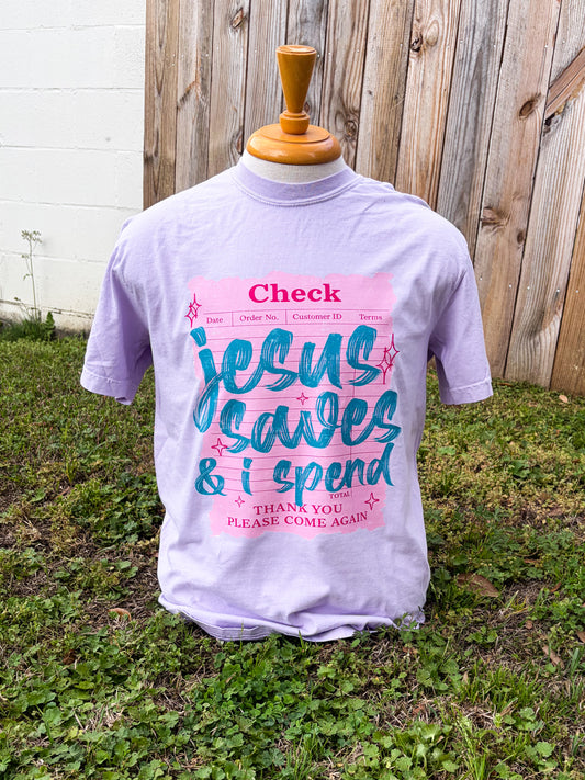 Jesus Saves, I spend