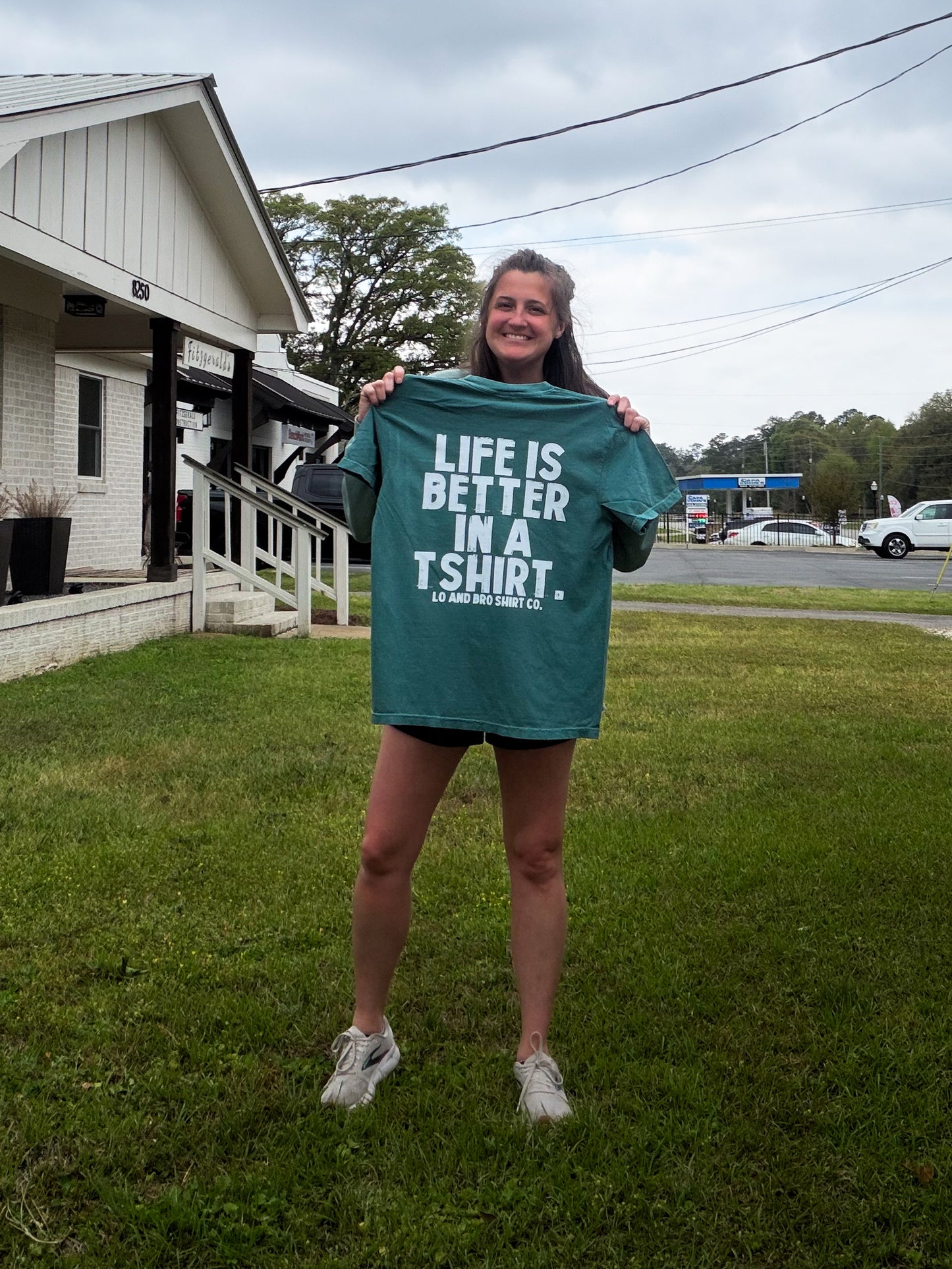 Life is Better in a T-Shirt Logo Tee