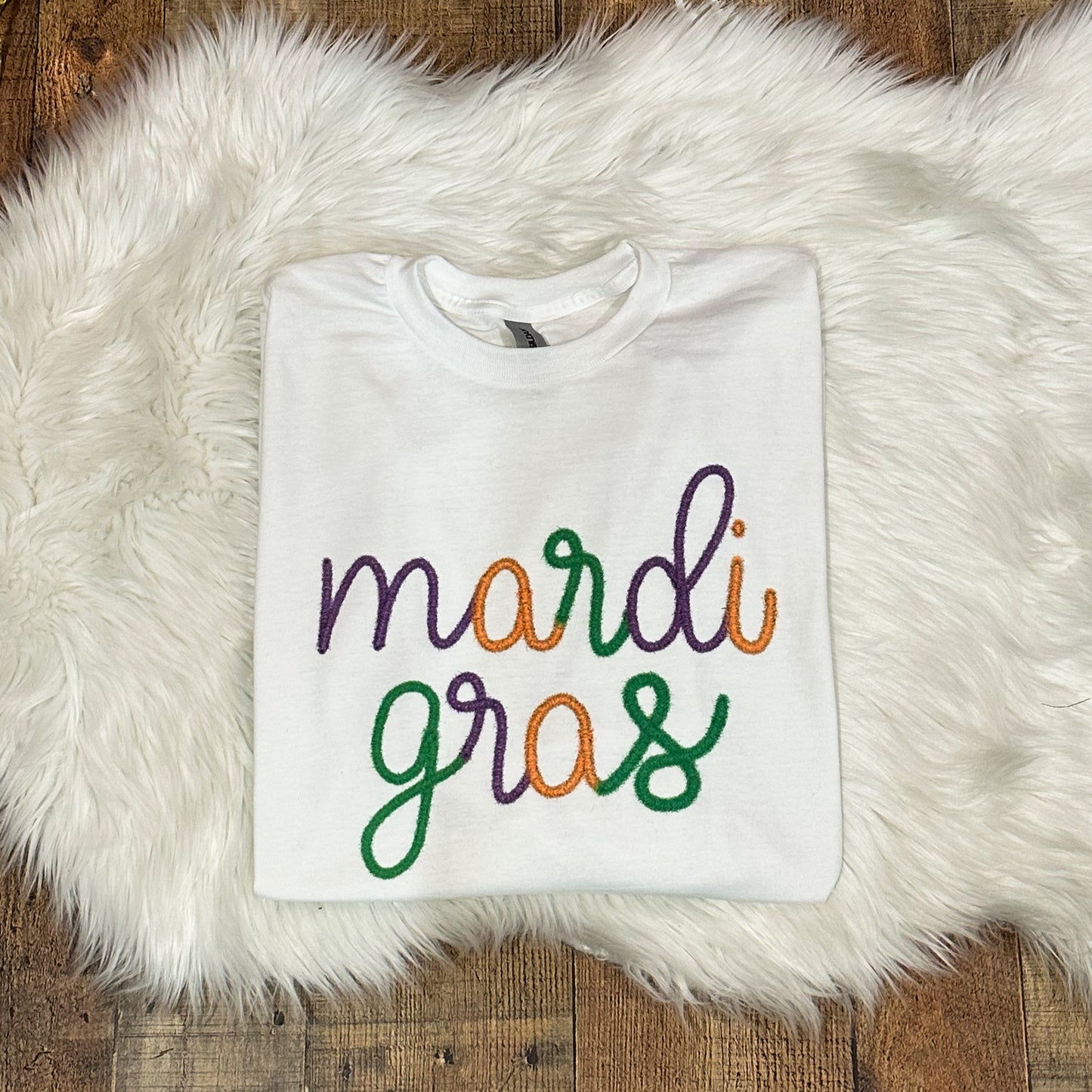 Mardi Gras- Faux Tinsel