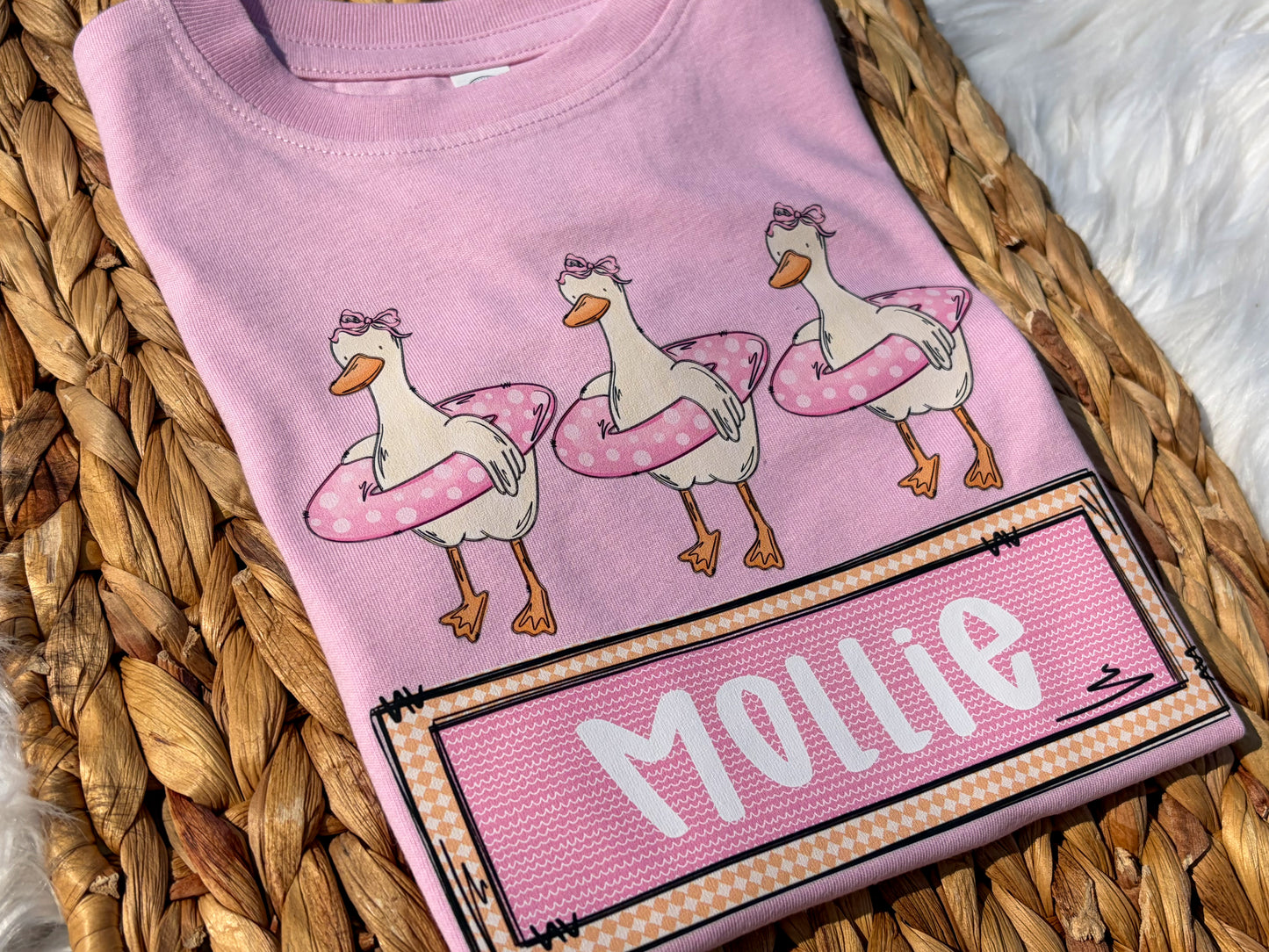 Floatie Goose Name Tee
