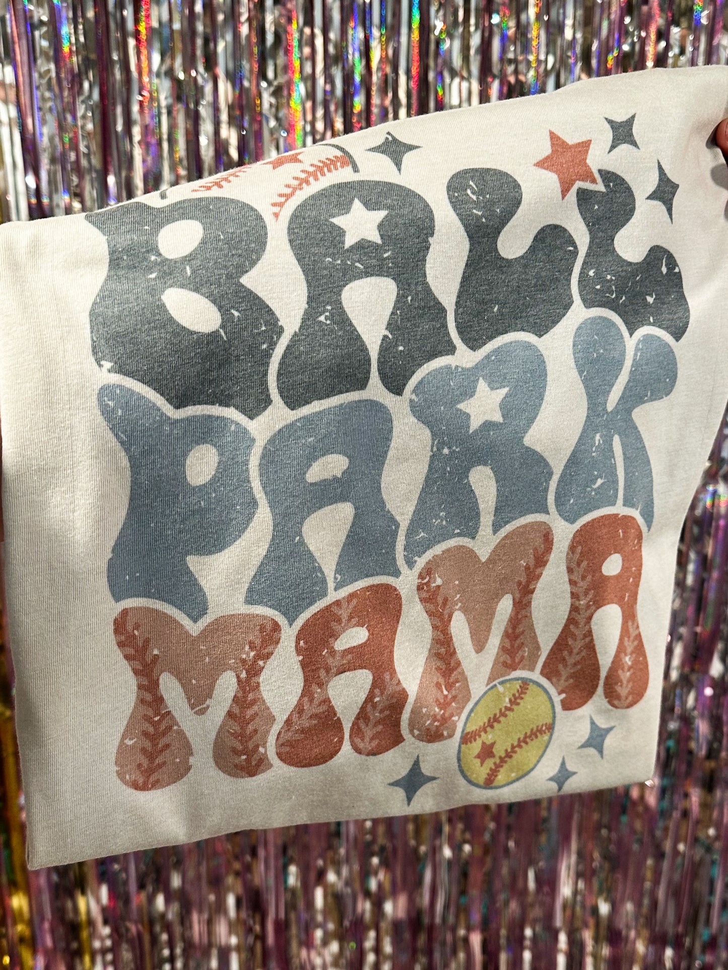 Ball park Mama retro