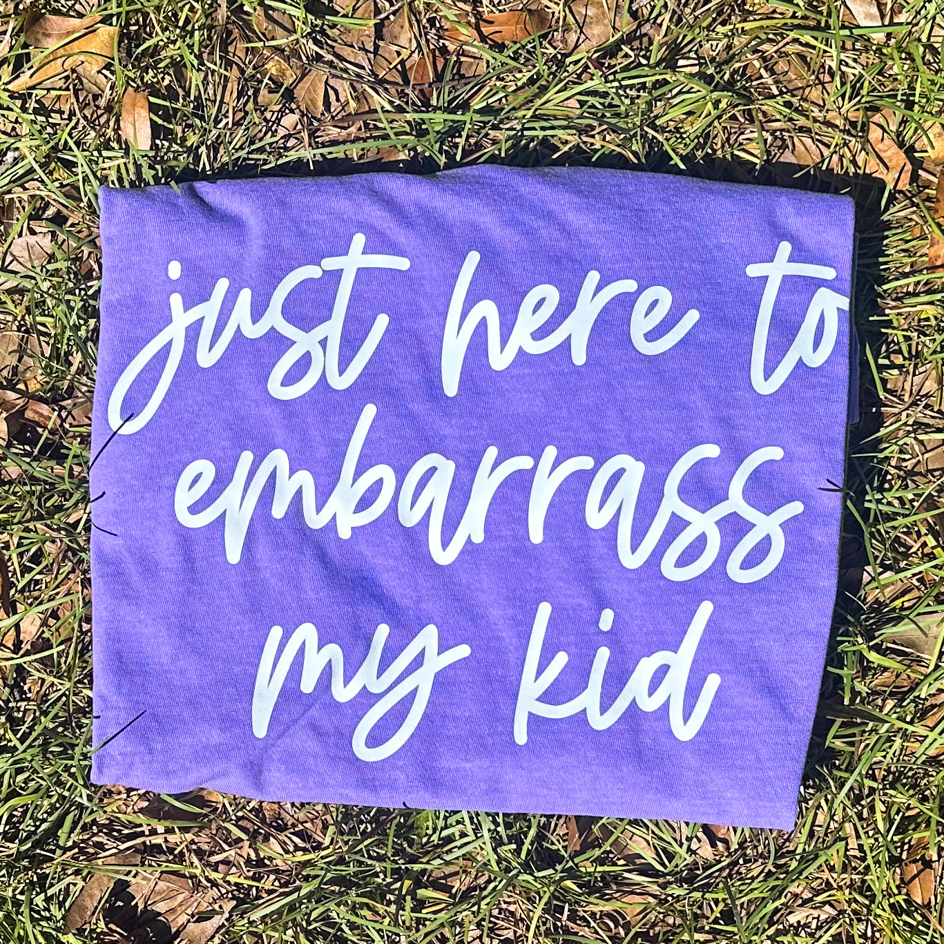 I’m Just Here to Embarrass my Kid