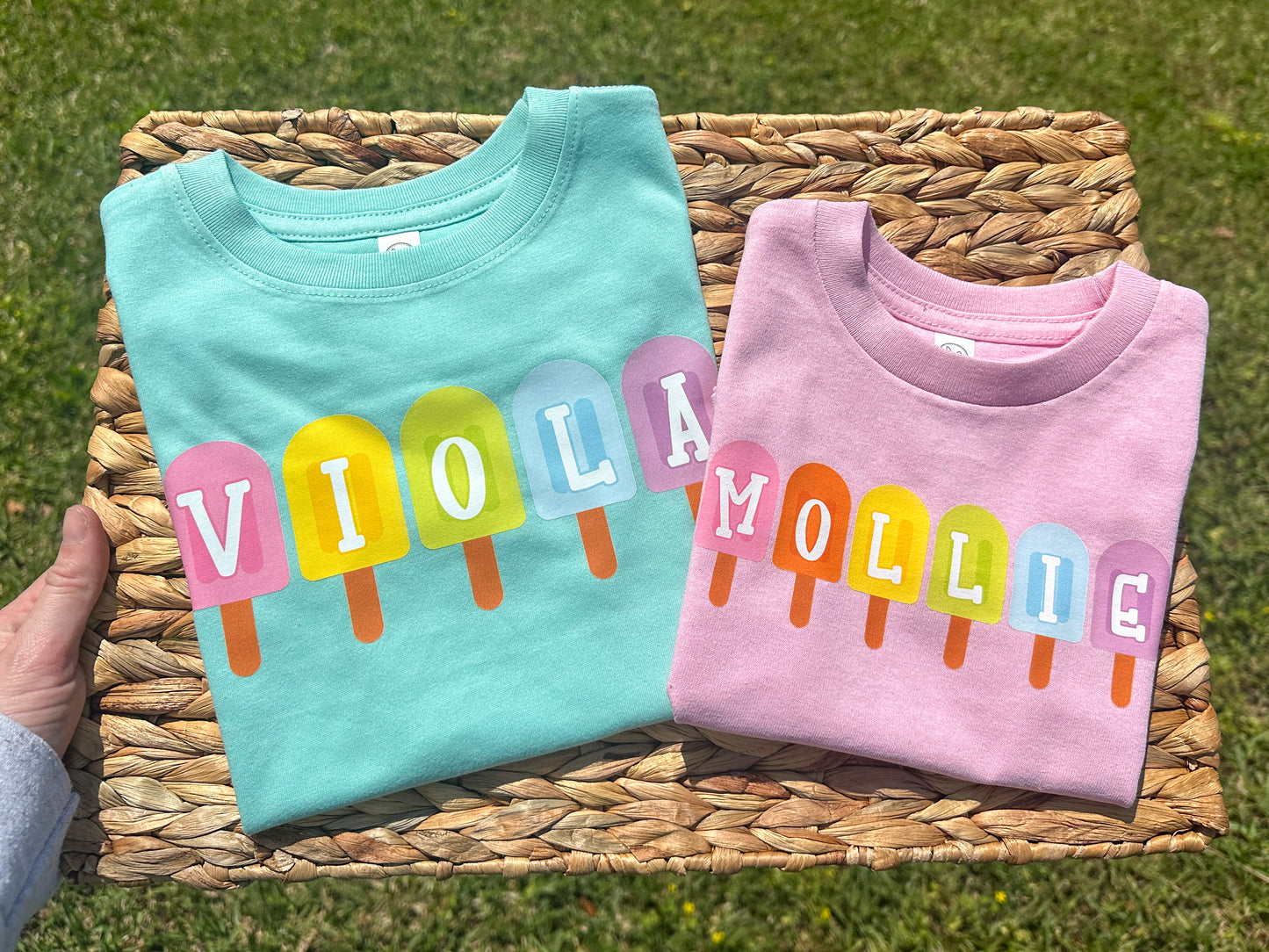 Popsicle Name Tee