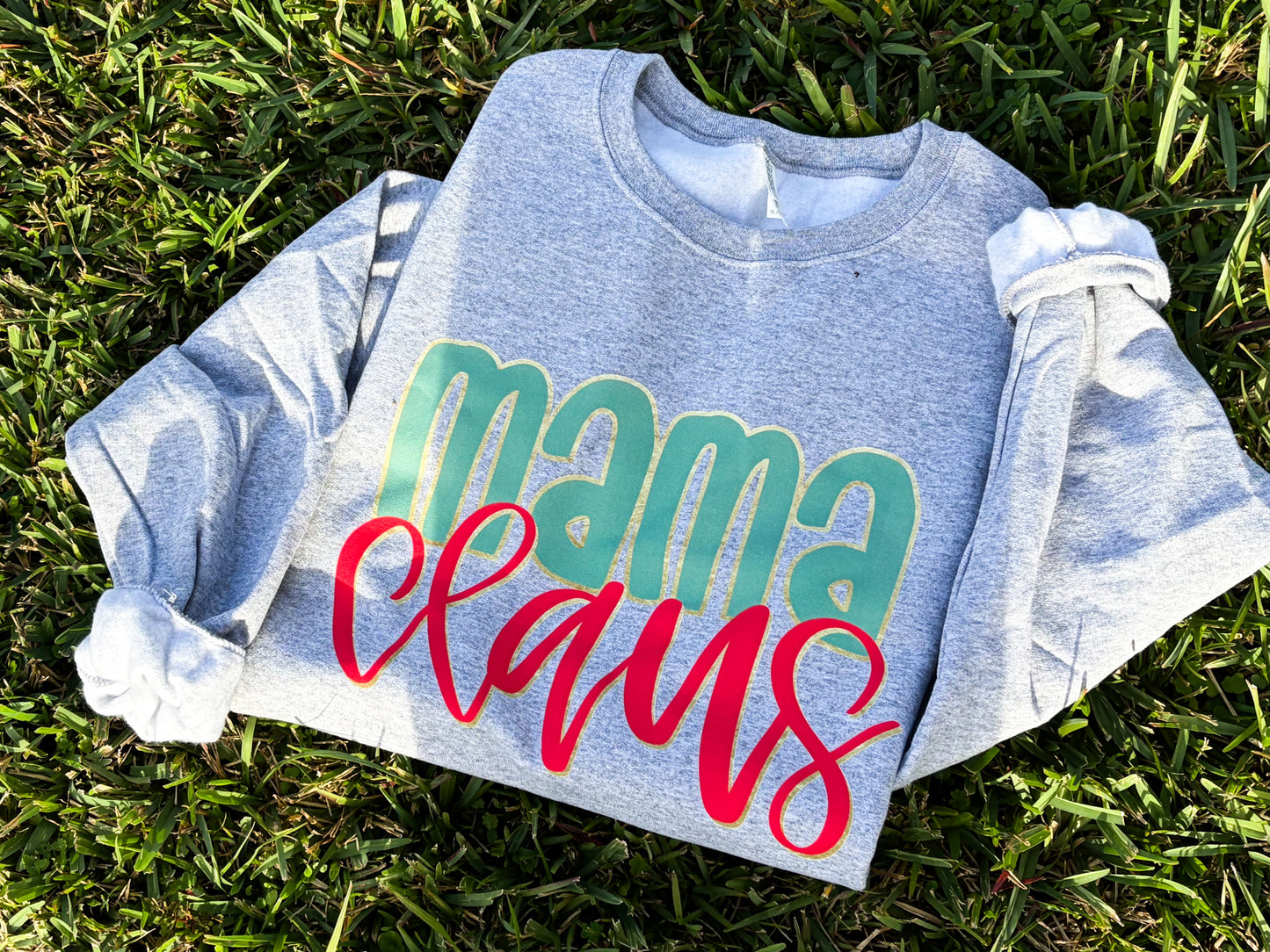 BLACK FRIDAY- Mama Claus- personalized name tee