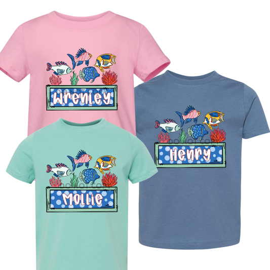 Fish Name Tee