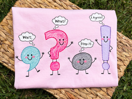 Punctuation Tee