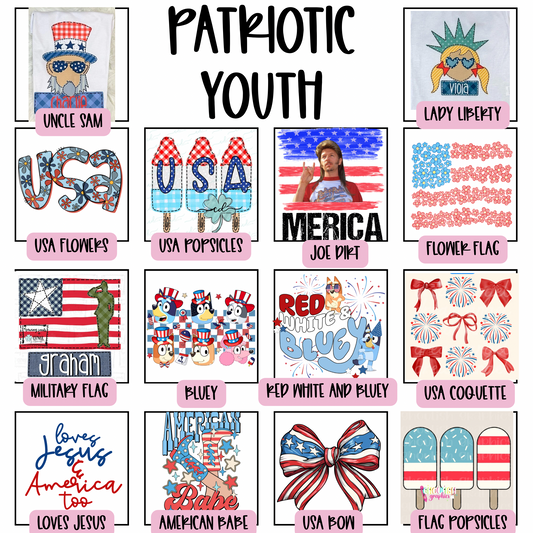 SUMMER SALE: YOUTH PATRIOTIC