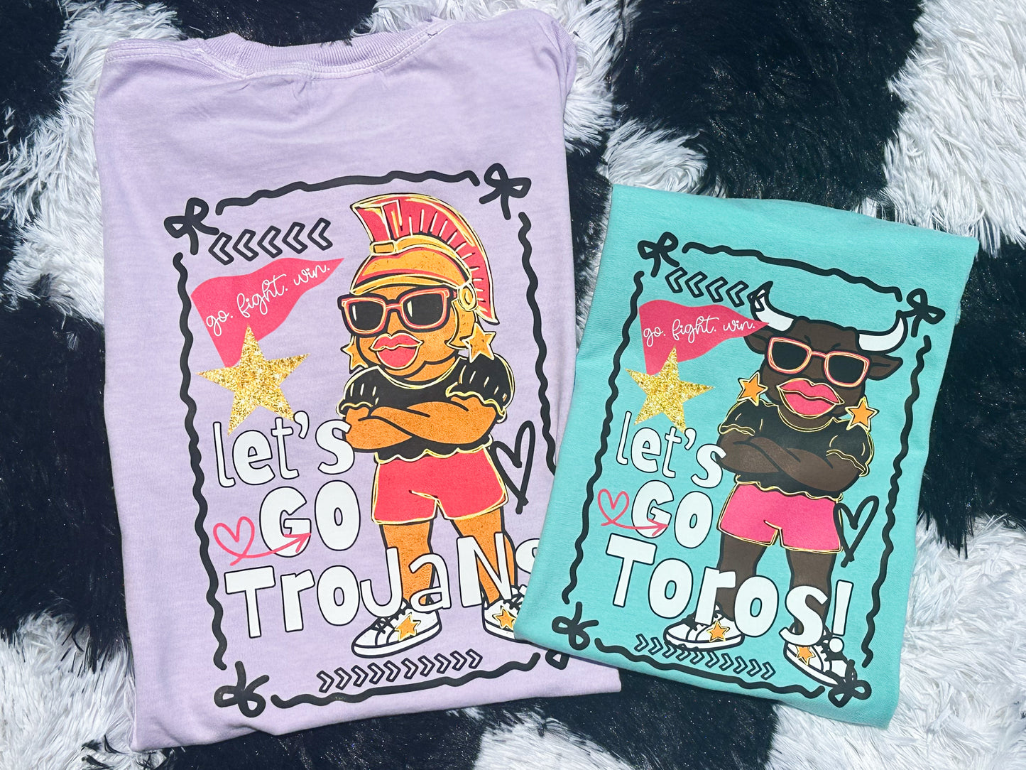 Glitz and Glam Mascots
