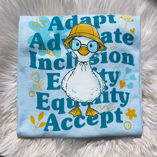 Autism Awareness Duck