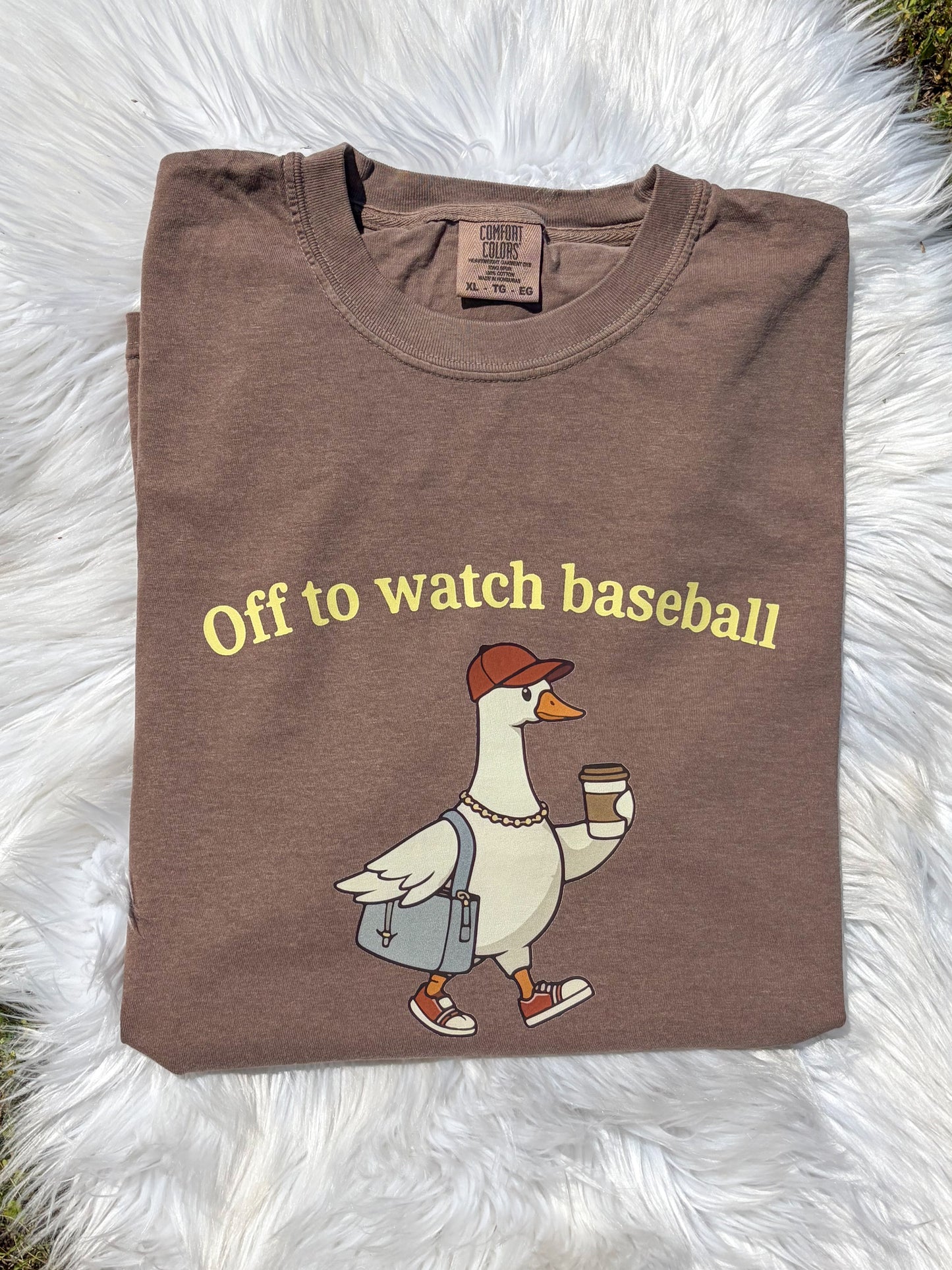 On My Way To Watch Baseball