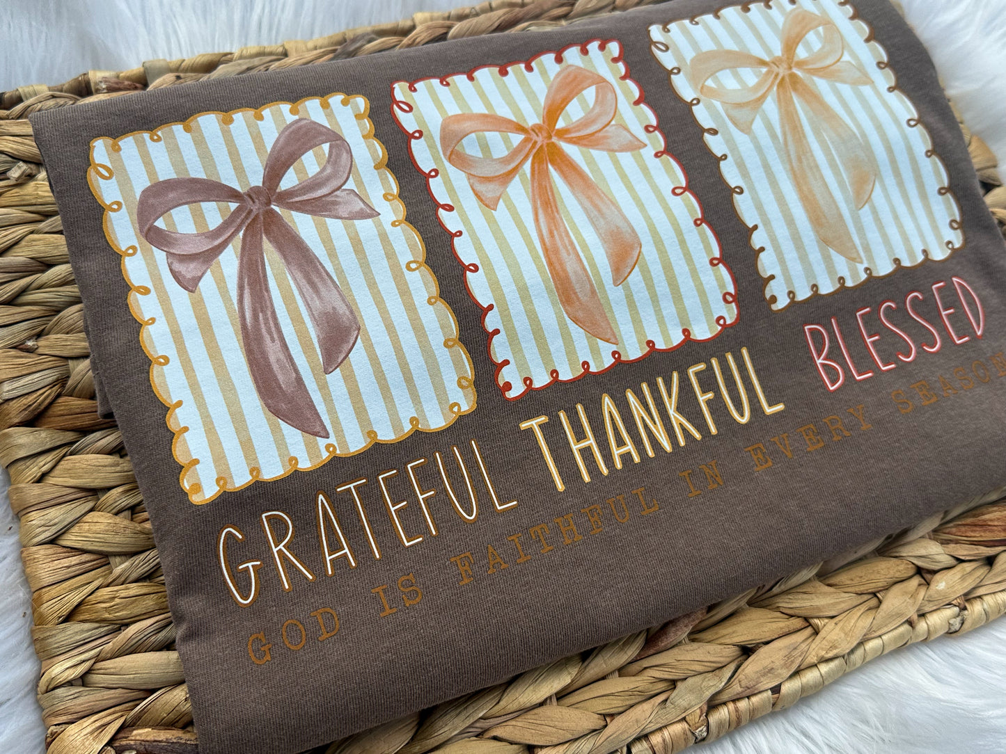 Grateful, Thankful, Blessed