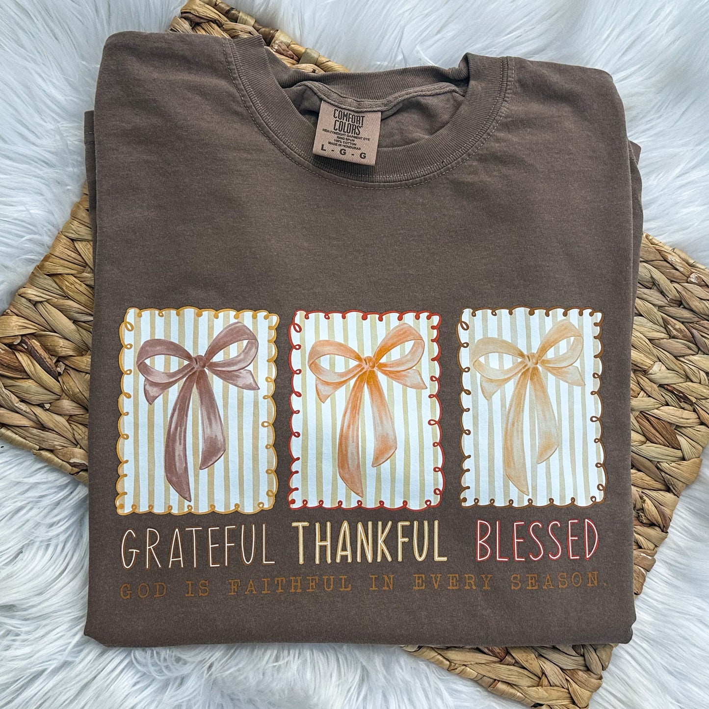 Grateful, Thankful, Blessed
