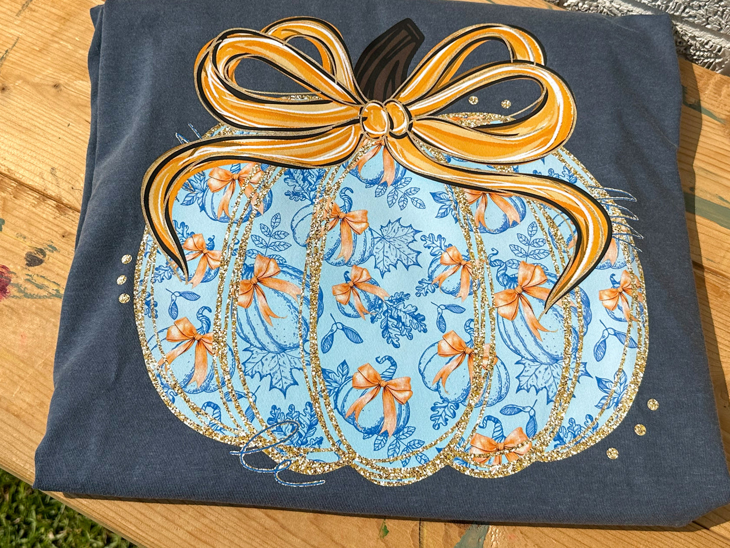 Blue Pumpkin Tee
