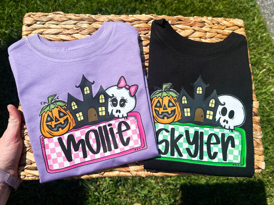 Haunted House Name Tee