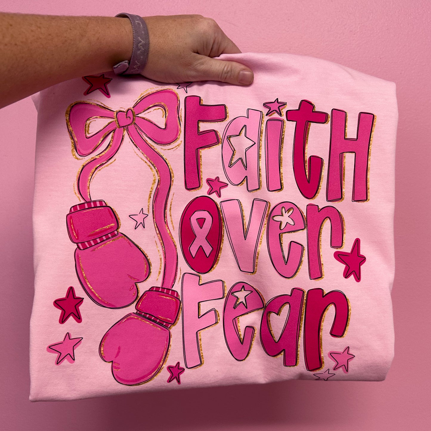 Faith Over Fear- breast cancer awareness