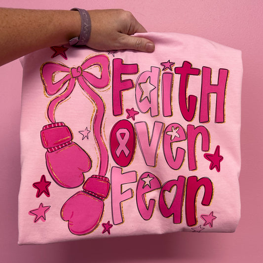 Faith Over Fear- breast cancer awareness