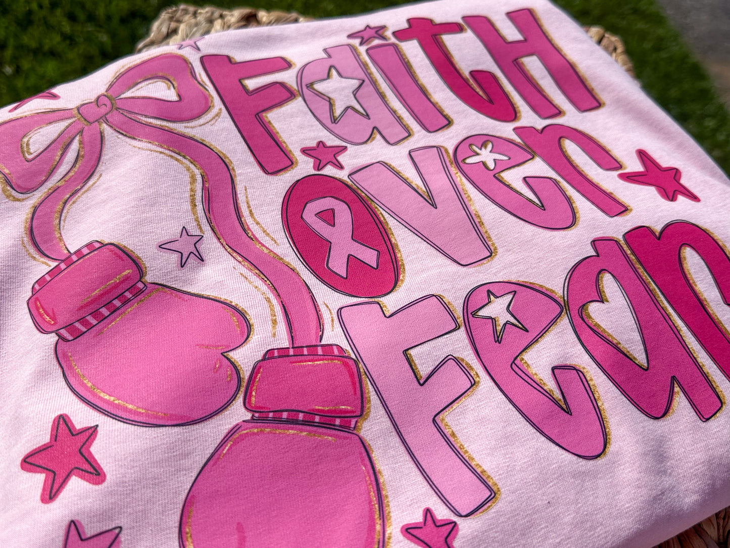 Faith Over Fear- breast cancer awareness