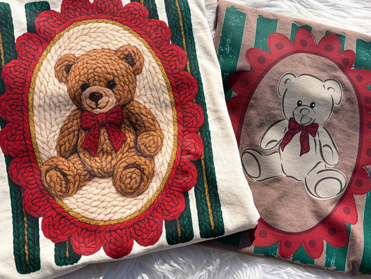 Beary Christmas- Faux Yarn