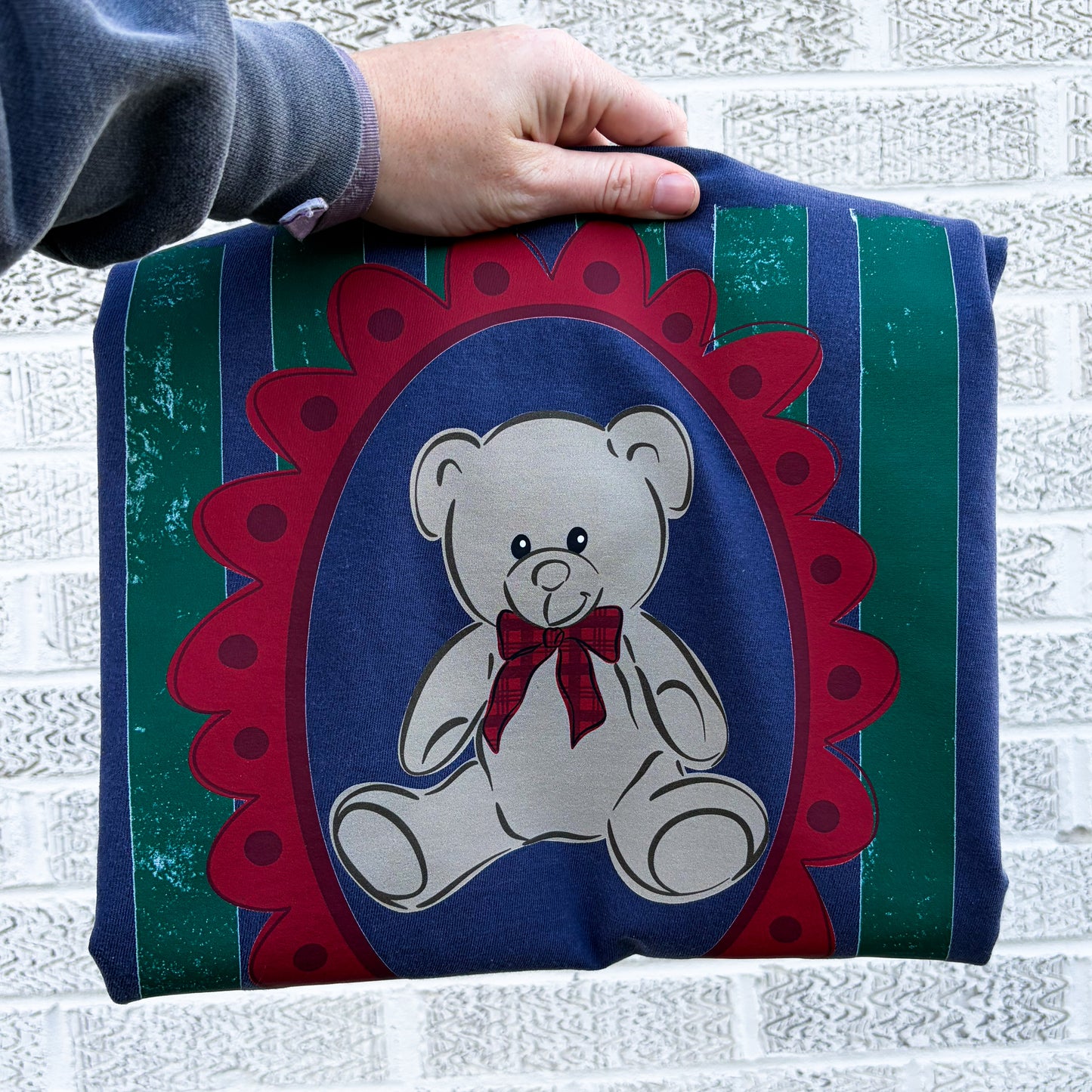 Beary Christmas- Faux Yarn