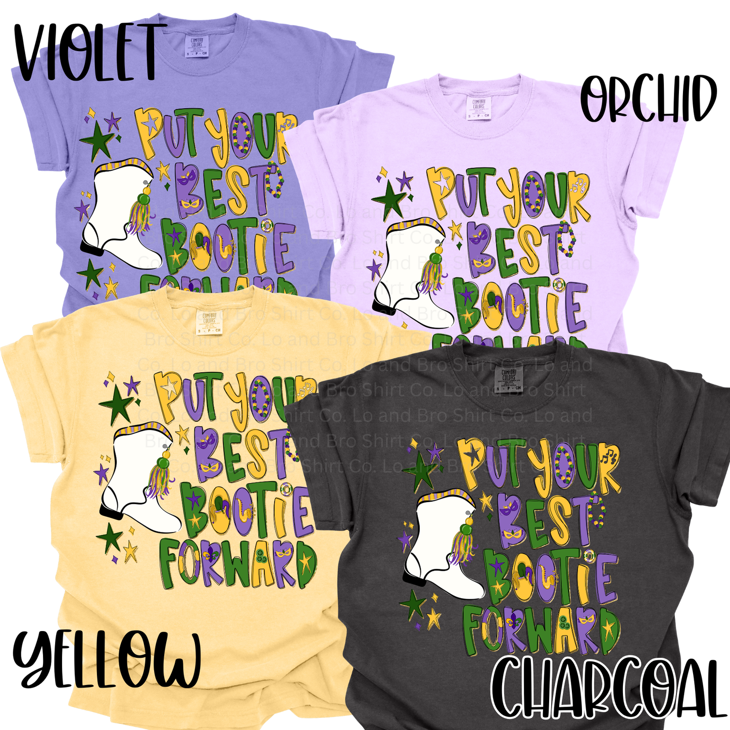 Put your Best Bootie Foward