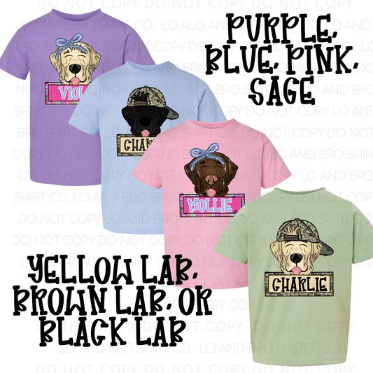 Lab Name Tee