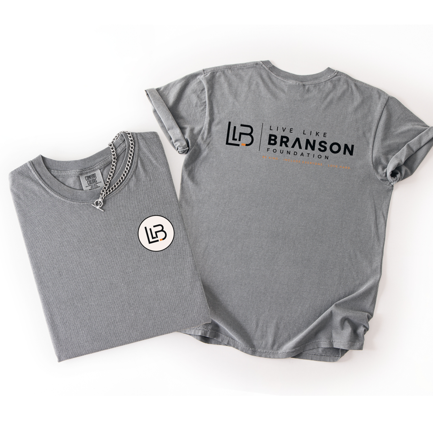 Live Like Branson Foundation Logo Tee