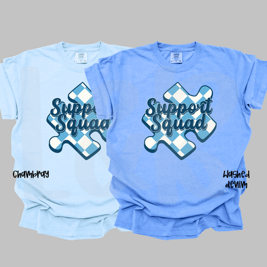 Support Squad- blue