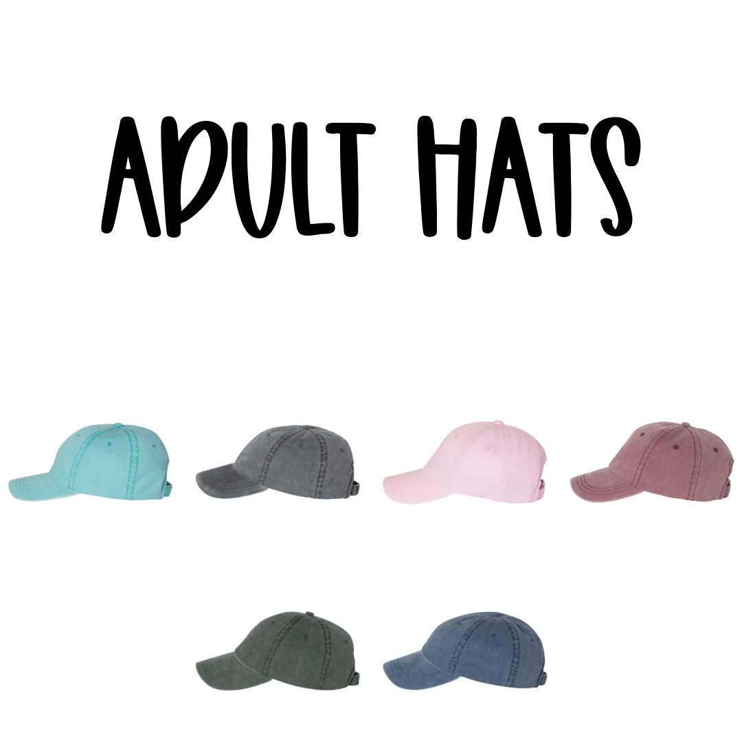 Custom Patch Hats- Adult