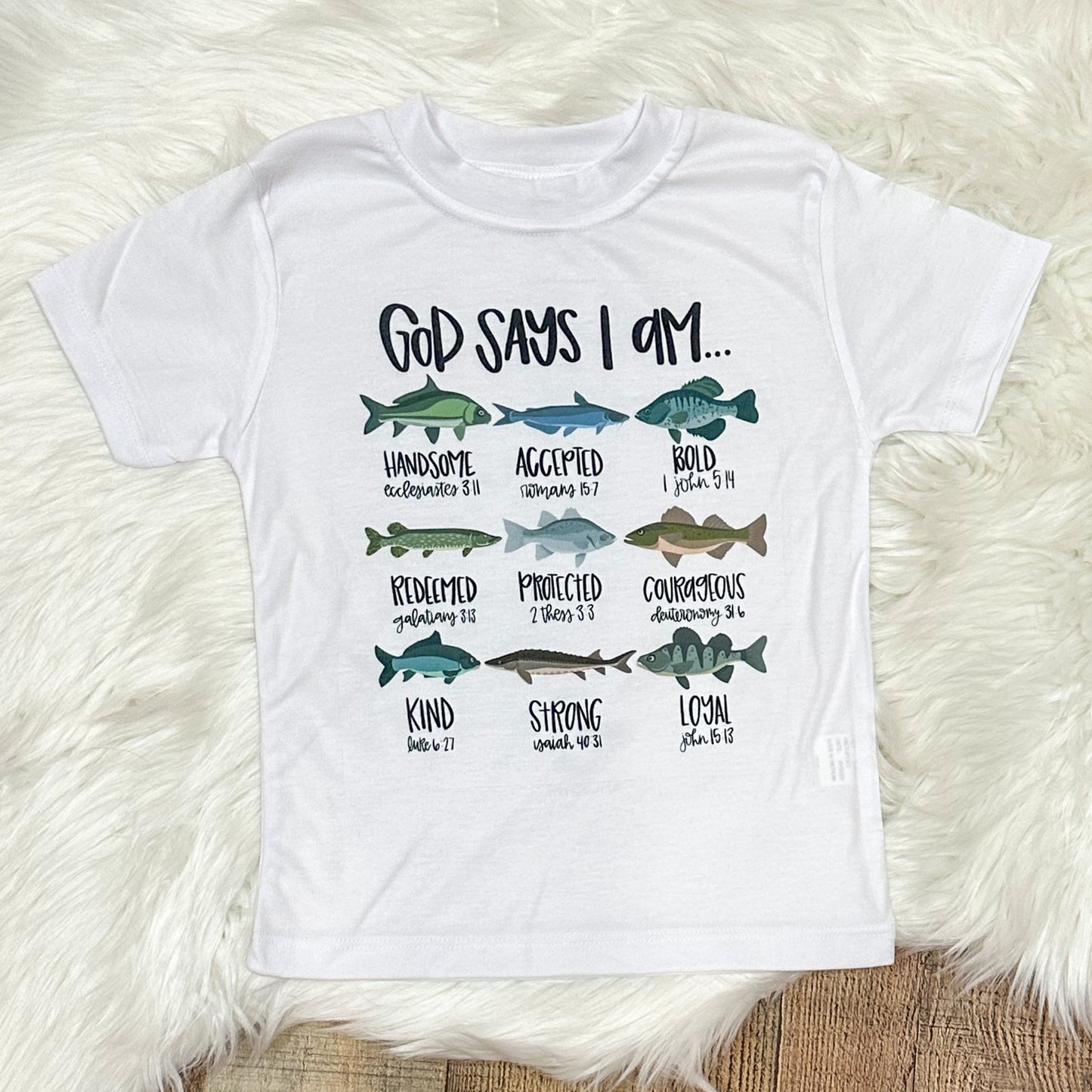 God Says I Am (ducks and fish)