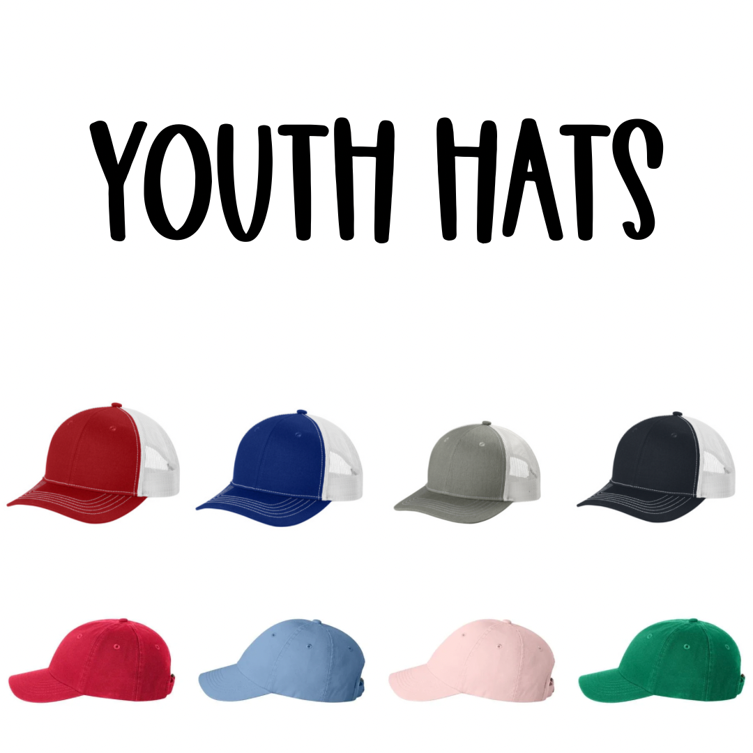 Custom patch hat- youth