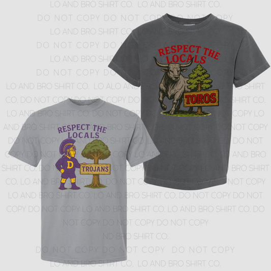 Respect the Locals Spirit tee