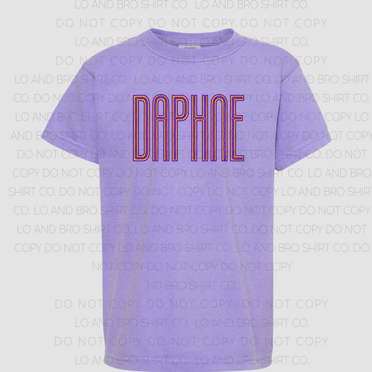 Retro Line Spirit tee- customizable