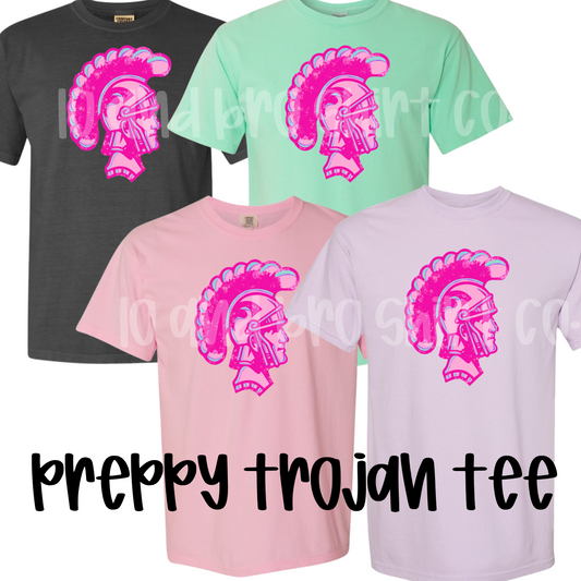 Preppy Trojan Tee