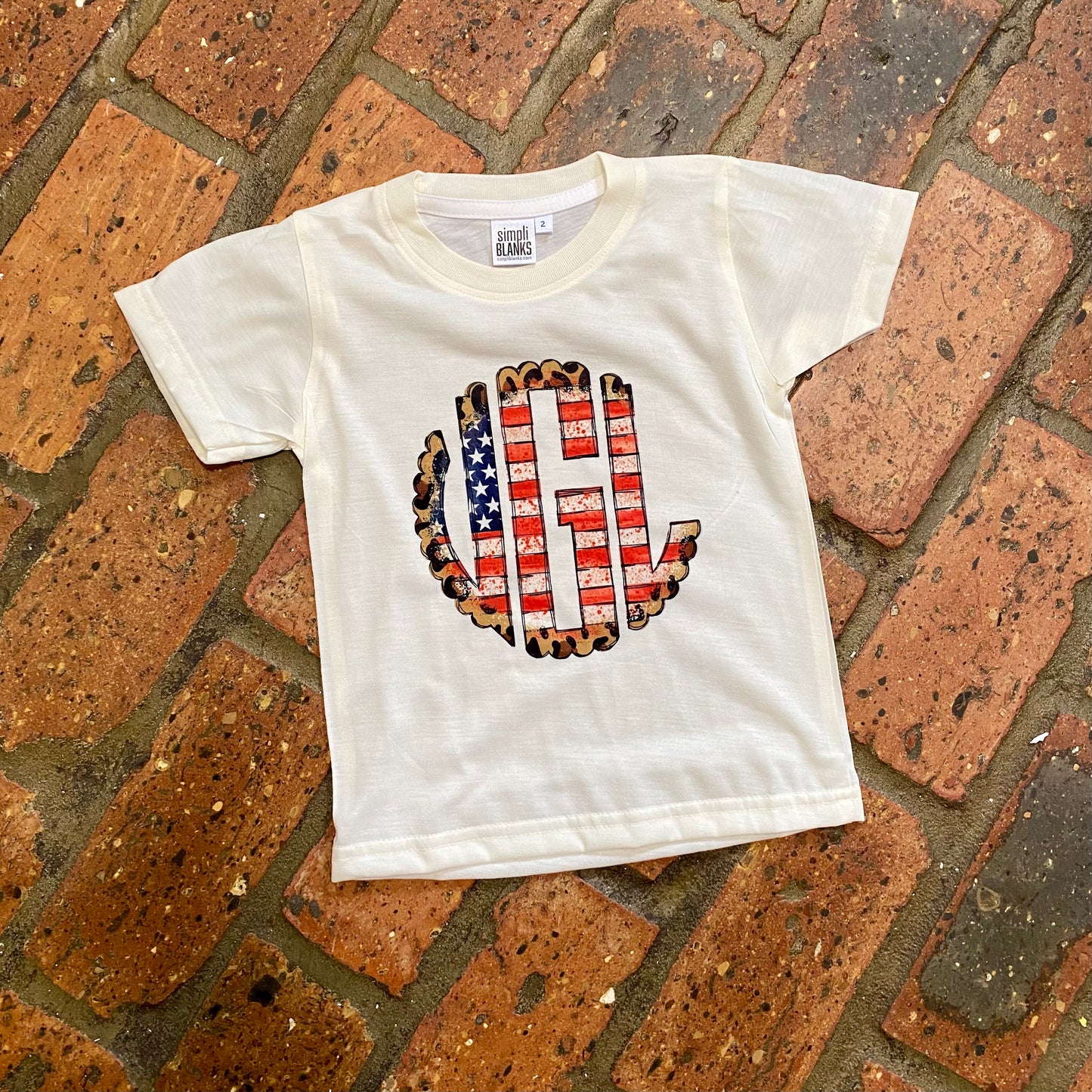 Girl USA monogram