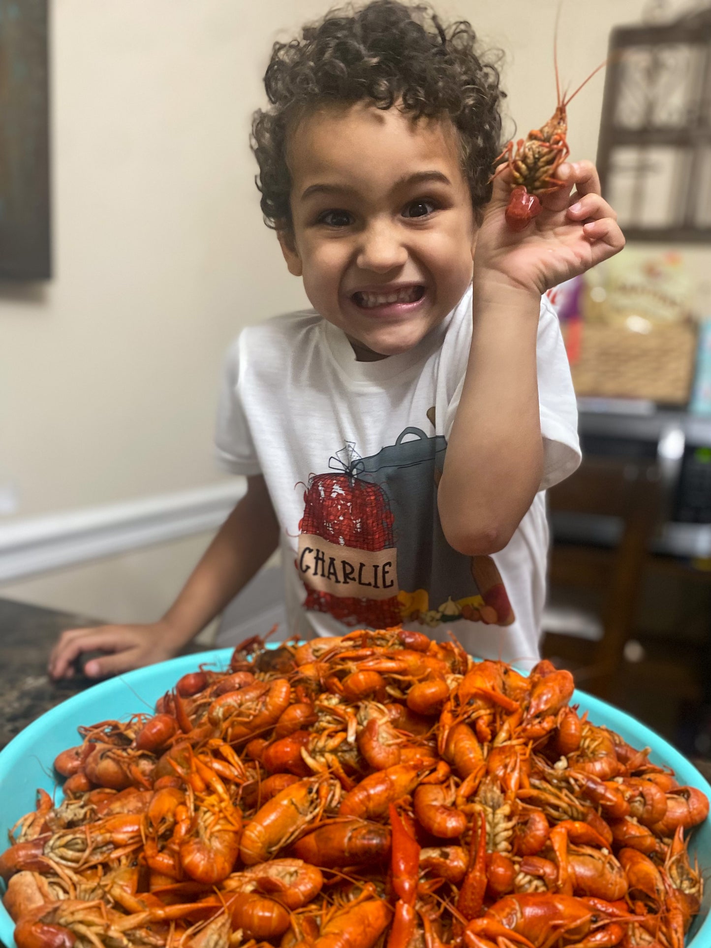 Crawfish Boil tee- PERSONALIZED
