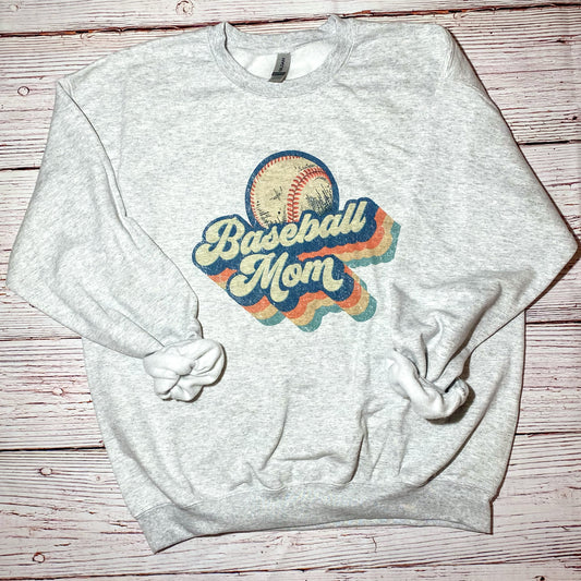 Baseball mom retro